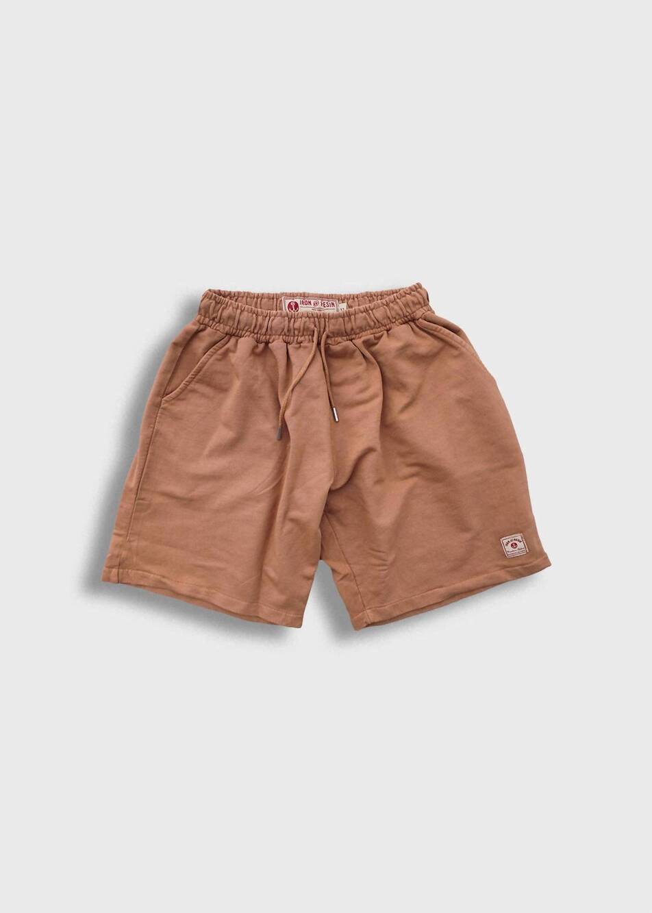 NEW IRON & RESIN men's hightide pull-on short in toast